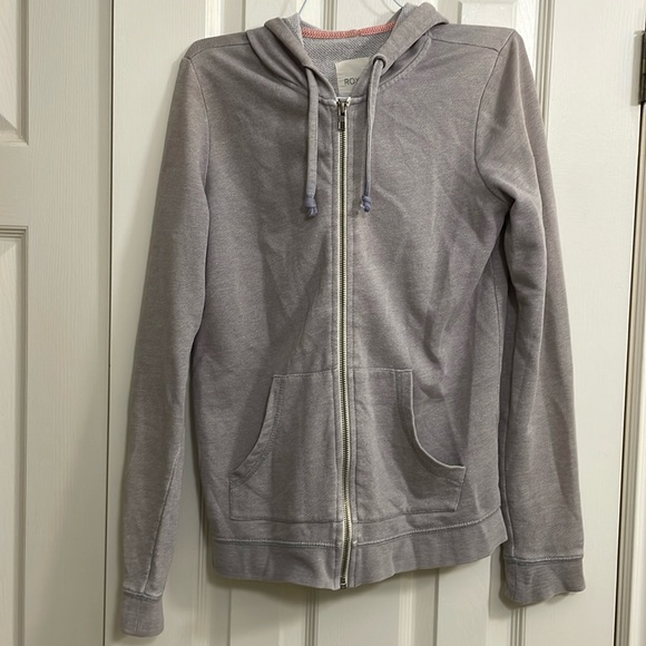 Roxy size S Grey Hoodie - Picture 1 of 6
